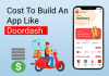 Cat costa sa construiesti o aplicatie precum DoorDash?